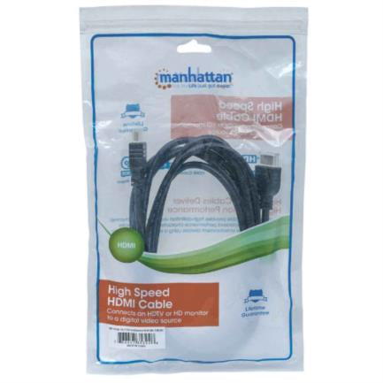 Manhattan High-Speed HDMI Cable with Ethernet HDMI M-M 3m Black