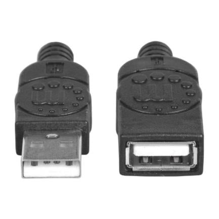 Manhattan High-Speed USB 2.0 Extension Cable 1.8m Black