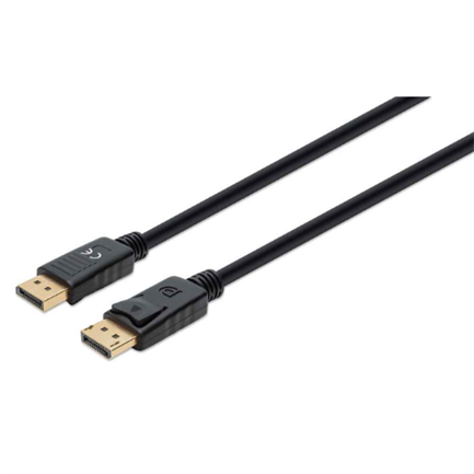Manhattan DisplayPort M-M 8K Cable at 60Hz 2m Black