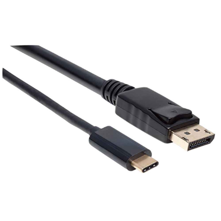 Manhattan USB-C to DisplayPort 4K@60Hz Adapter Cable 2m Black
