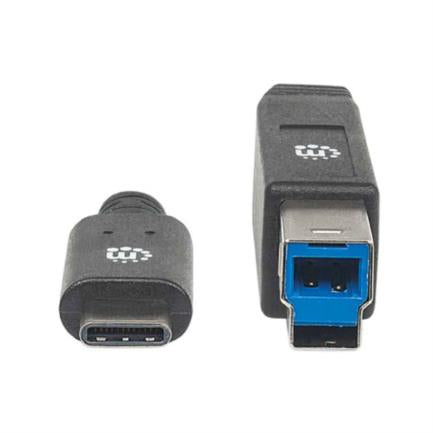 Manhattan USB-C 3.1 SuperSpeed Cable 2m Black
