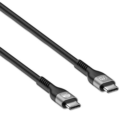 Manhattan USB-C to USB2.0 Charging Cable 2m Black