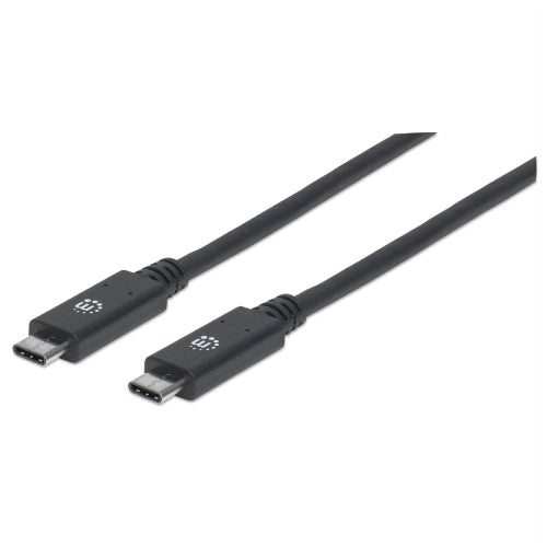 Manhattan USB-C V3.2 C-C Cable 1.0M 10Gbps 100W