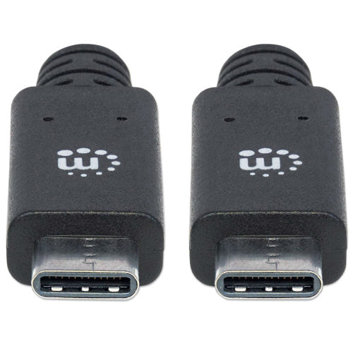 Manhattan USB-C V3.2 C-C Cable 1.0M 10Gbps 100W