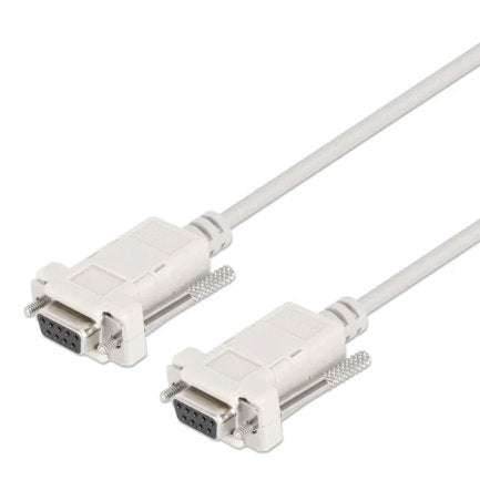 Manhattan Null Modem Crossover Cable DB9F-DB9F 2M