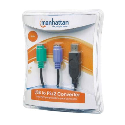 Manhattan PS/2 to USB Converter 2 Ports
