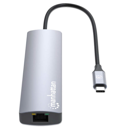MANHATTAN USB-C Docking Station with 6-in-1 Hub