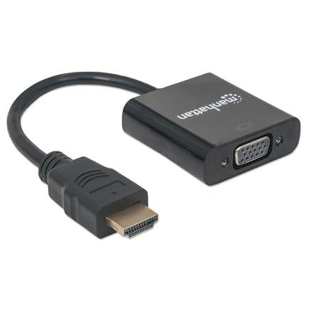 Manhattan HDMI to SVGA Video Converter, Black Bag