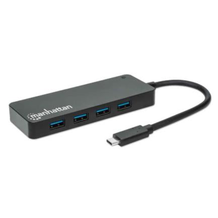 Manhattan USB 3.2 Gen1 Type-C 4-Port USB-A Hub