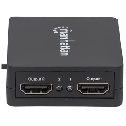 Manhattan HDMI Splitter 2-Port 1080p USB Powered Black