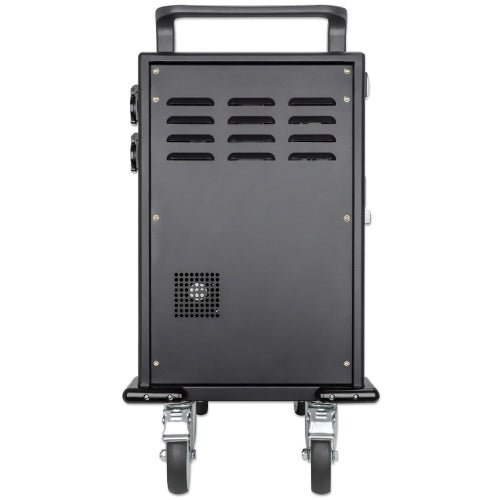 MANHATTAN 32-Port USB-C Charging Cart with Metal Door