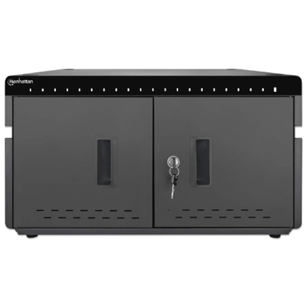 MANHATTAN 20-Port USB-C Charging Cabinet 10.2 in. 360W