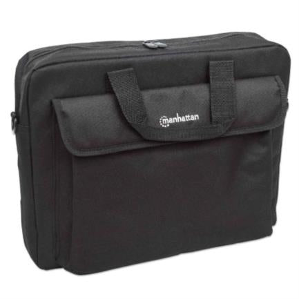 Manhattan London Laptop Briefcase 15.6" Black