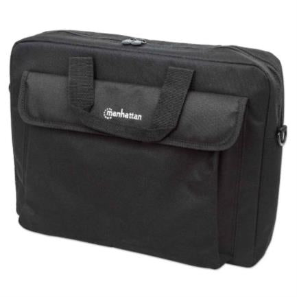 Manhattan London Laptop Briefcase 15.6" Black