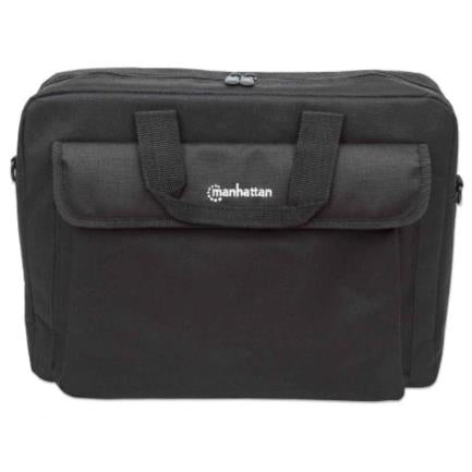 Manhattan London Laptop Briefcase 15.6" Black