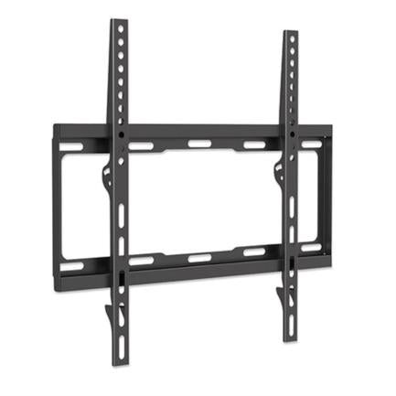 Manhattan Flat Panel 32" to 55" 40 kg Wall Mount TV Bracket Low Profile Black