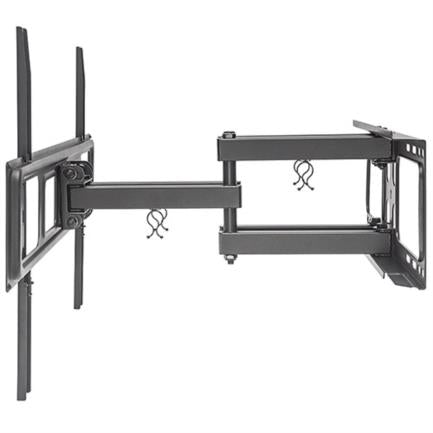 Manhattan Universal TV Wall Mount 37" to 70" 40 kg Full Motion Curved/Flat Black