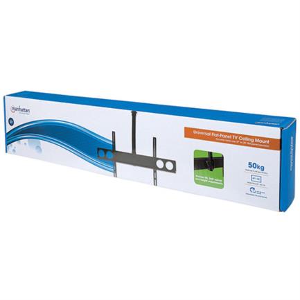 TV Mount Manhattan 37" to 70" 50 Kg Tilt Ceiling Black