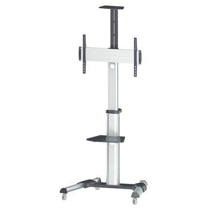 Manhattan TV Cart Floor Stand for 37" to 86" Flat Panels, 50 kg