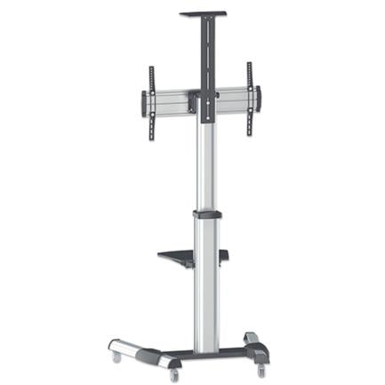 Manhattan TV Cart Floor Stand for 37" to 86" Flat Panels, 50 kg
