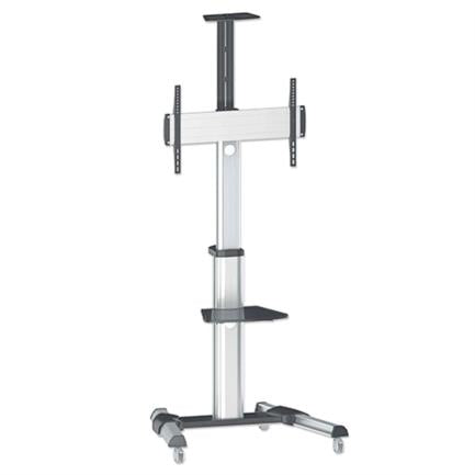 Manhattan TV Cart Floor Stand for 37" to 86" Flat Panels, 50 kg