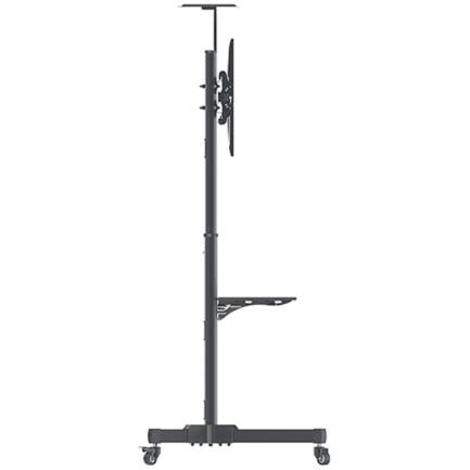 Manhattan 37" to 70" TV Stand with Cart/Trolley Flat Panel Mount, Tilting, 50 Kg