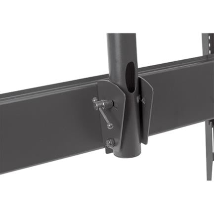 Manhattan 37" to 70" TV Stand with Cart/Trolley Flat Panel Mount, Tilting, 50 Kg