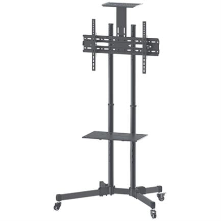 Manhattan 37" to 70" TV Stand with Cart/Trolley Flat Panel Mount, Tilting, 50 Kg
