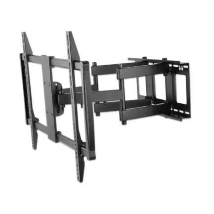 Manhattan TV Wall Mount Articulated Full-Motion for Curved/Flat Screens 60" to 100" Max 80 Kg