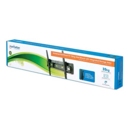 Manhattan Tilting Flat Panel Wall Mount for TVs 37" to 70", up to 35 kg