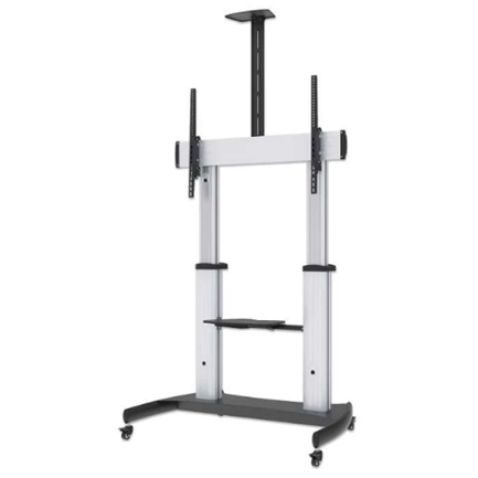 Manhattan Premium TV Stand for 60" to 100" TVs, Cart Type, Up to 100 kg