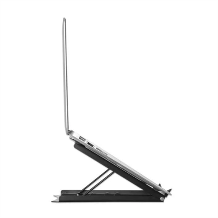 Manhattan Adjustable Laptop/Tablet Stand 10" to 15.6" Foldable 5 Positions Up to 5 Kg Black