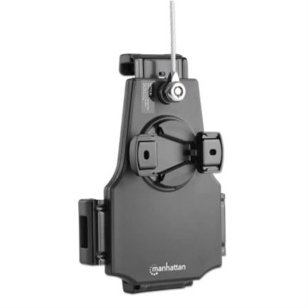 Manhattan Desktop/Wall Mount for Tablet or iPad, Secure Anti-Theft, Black