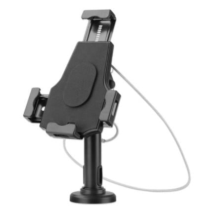 Manhattan Desktop/Wall Mount for Tablet or iPad, Secure Anti-Theft, Black