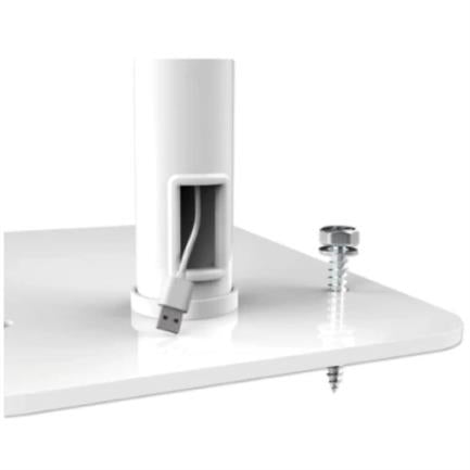 Manhattan Anti-Theft Floor Stand for Tablets/iPads 7.9" to 11" Height 790 to 1190mm White
