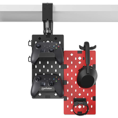 MANHATTAN Desk Stand with Pegboard Organizer and Accessory Holder