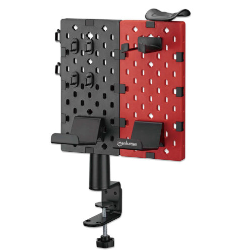 MANHATTAN Desk Stand with Pegboard Organizer and Accessory Holder