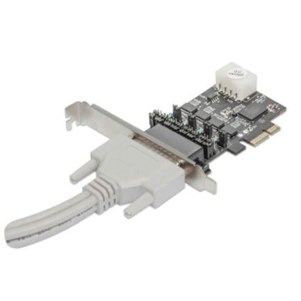 Manhattan PCI Express 4-Port Serial Card DB9