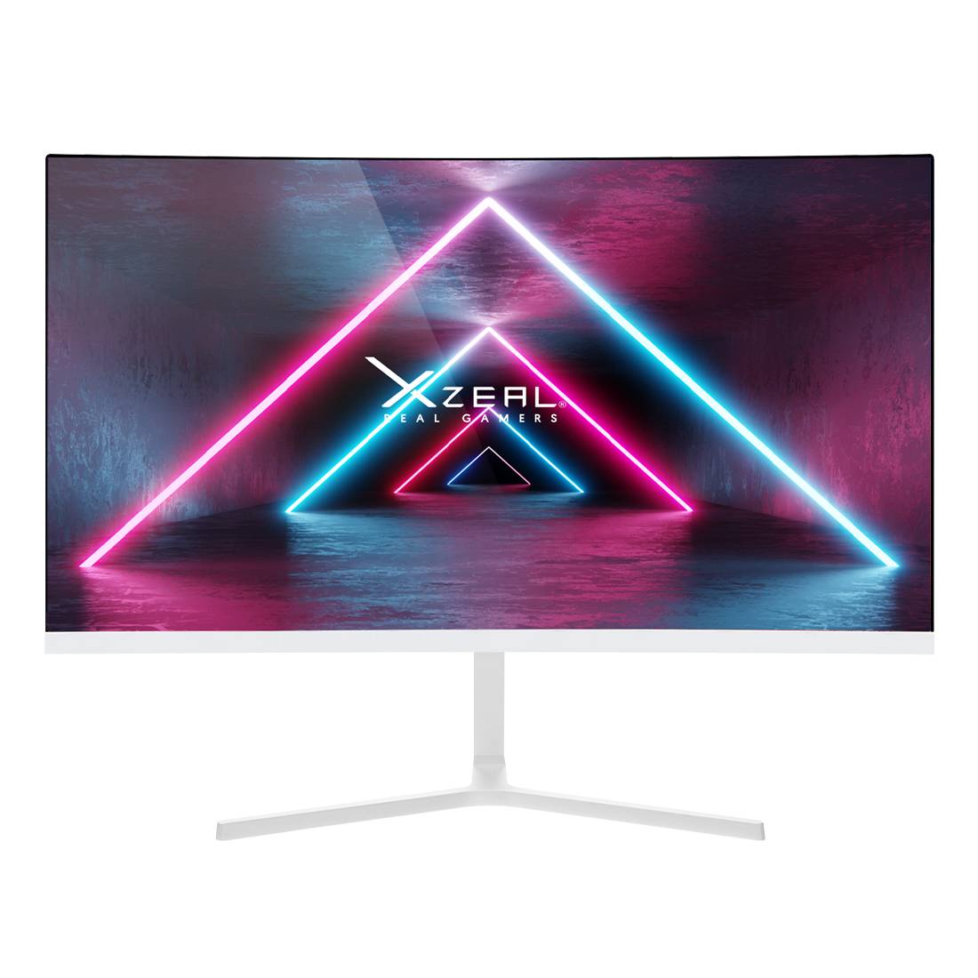 Monitor Xzeal 23.8" Gaming Curvo XST-570 1920x1080p FHD 100HZ VGA HDMI Vesa Blanco