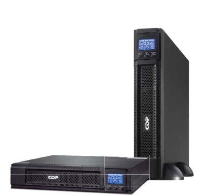 UPS CDP UPO11-1Rack/Tower On-Line 1000VA/900W 8 Outlets LCD Display