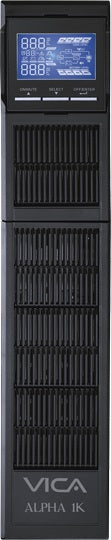 UPS Vica Alpha 1K Tower/Rack Pure Sine Wave Double Conversion 1000VA/900W 2-Year Warranty