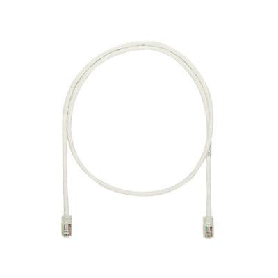 Cable de Parcheo UTP Categoría 5e, con Plug Modular en Cada Extremo - 6 Metros (19.69 Pies) - Blanco Mate