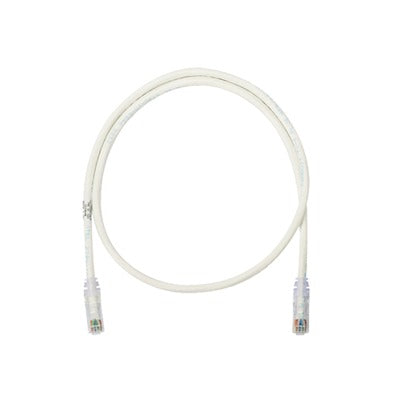 Cable de Parcheo UTP Categoría 6, con Plug Modular en Cada Extremo - 6 Metros (19.69 Pies) - Blanco Mate