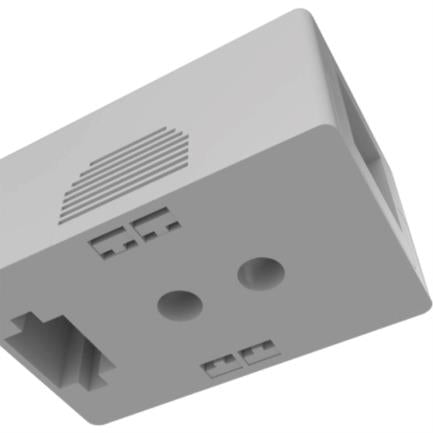 Nexxt Solutions Surface Mount Box 1 Port RJ45 Cat5e White