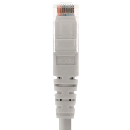 Cable de Conexion Nexxt Solutions U/UTP Cat6 3 Mts LSZH  (Compuesto sin Halogeno de Baja Toxicidad)  Gris