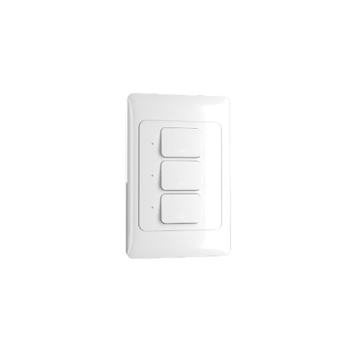 Interruptor Nexxt Home NHE-T100 3 Circuitos Interior Control de Encendido Apagado Monopolar