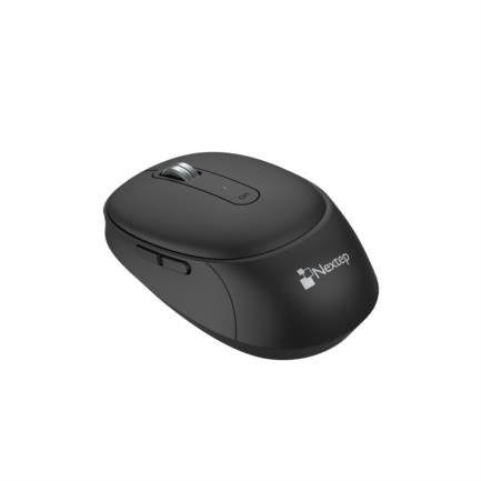 Mouse Nextep Pro Inalambrico Silencioso 1600 Dpi Usb Color Negro Bateria Incluida