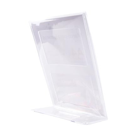 Marco para Letreros Nextep Vertical A4 21X29.7cm Acrilico Transparente