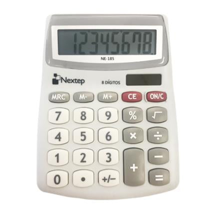 Nextep 8-Digit Semi-Desktop Solar/Battery Calculator