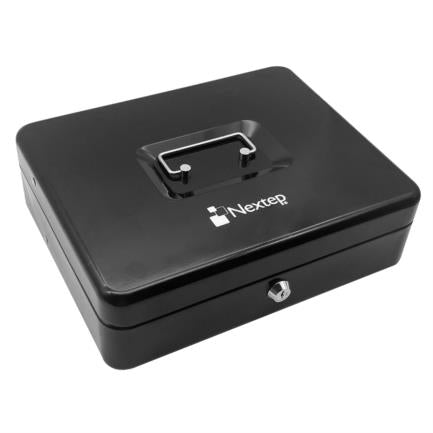 Nextep Extra Large 30 cm Metal Money Box Tray with Clips for 4 Bills